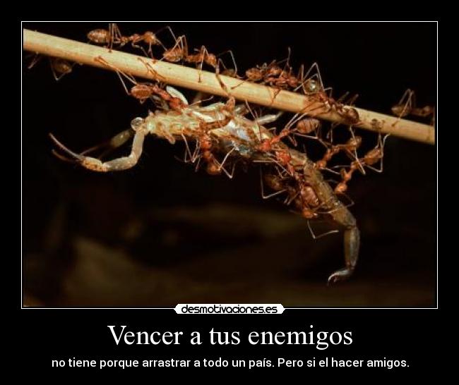 Vencer a tus enemigos -