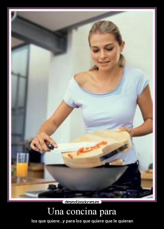 Una concina para -
