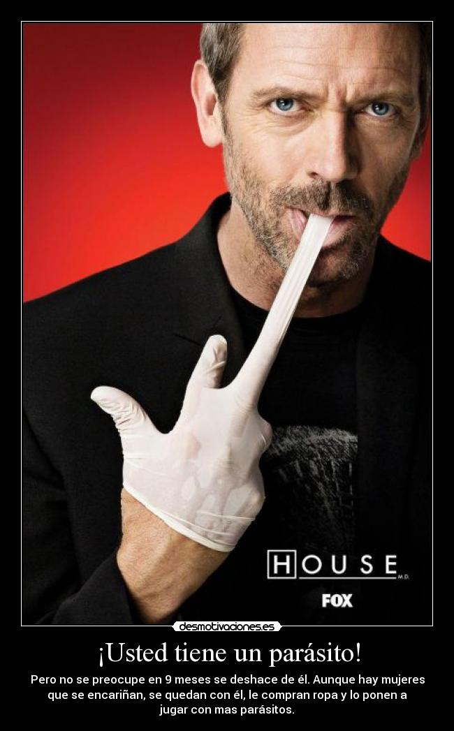 ¡Usted tiene un parásito! - 