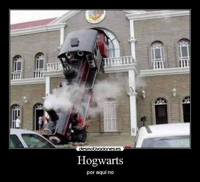 Hogwarts - por aquí no