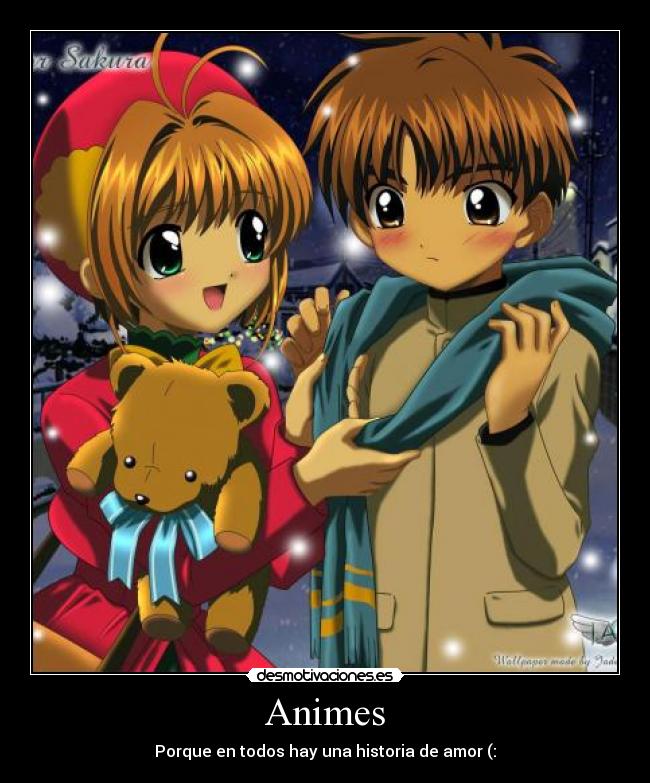 Animes - Porque en todos hay una historia de amor (: