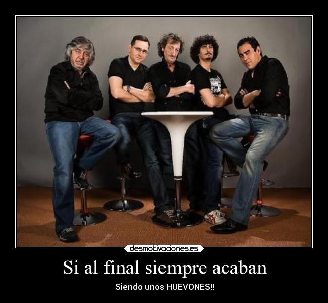 Si al final siempre acaban -