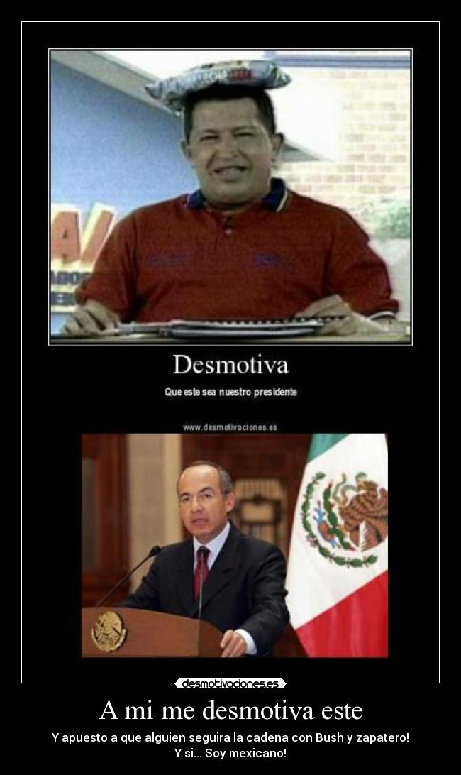 carteles mexico espana mundo desmotivaciones