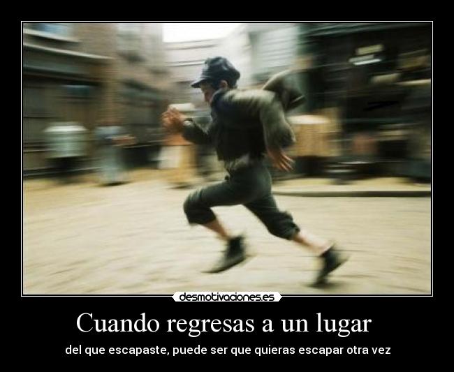 carteles escapar desmotivaciones