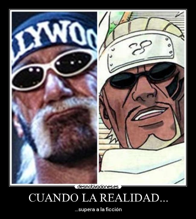 carteles realidad ficcion naruto wrestling anime chiste parecidos killer bee desmotivaciones
