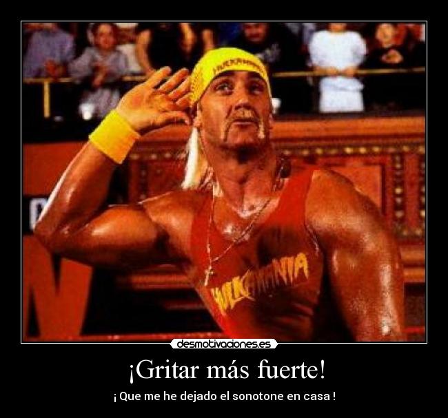 ¡Gritar más fuerte! - ¡ Que me he dejado el sonotone en casa !
