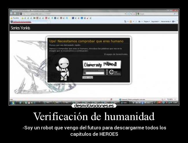 Verificación de humanidad -