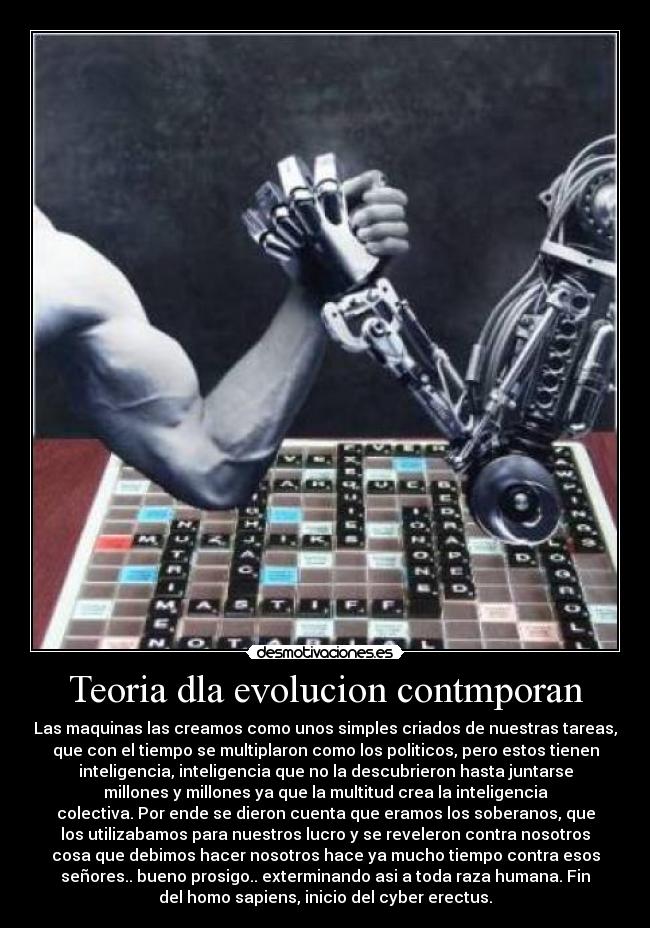 carteles darwin evolucion desmotivaciones