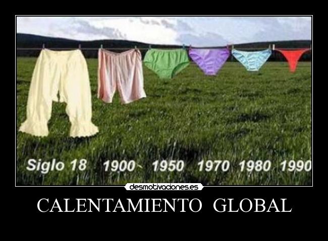 CALENTAMIENTO GLOBAL -
