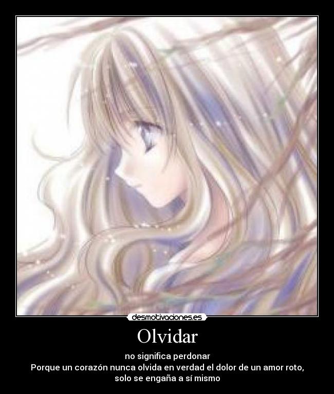 Olvidar -