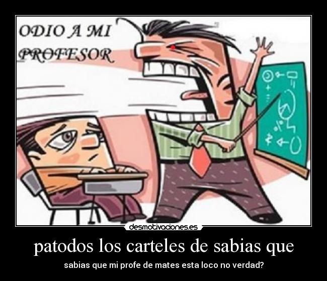 patodos los carteles de sabias que -