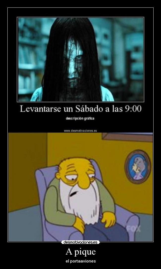 A pique - el portaaviones