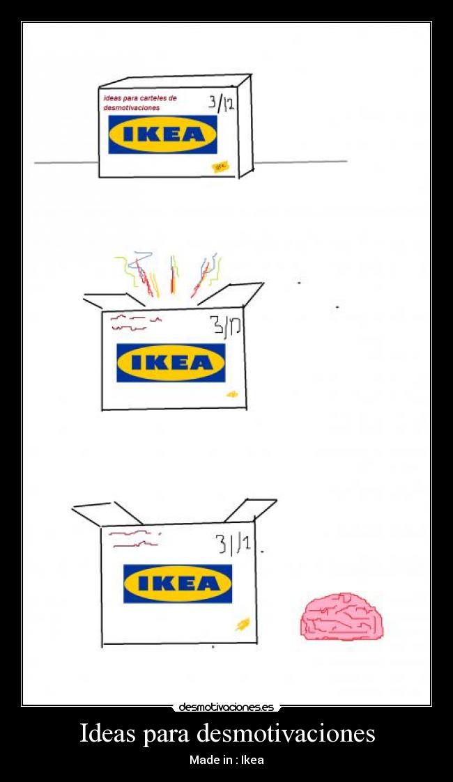 Ideas para desmotivaciones - Made in : Ikea