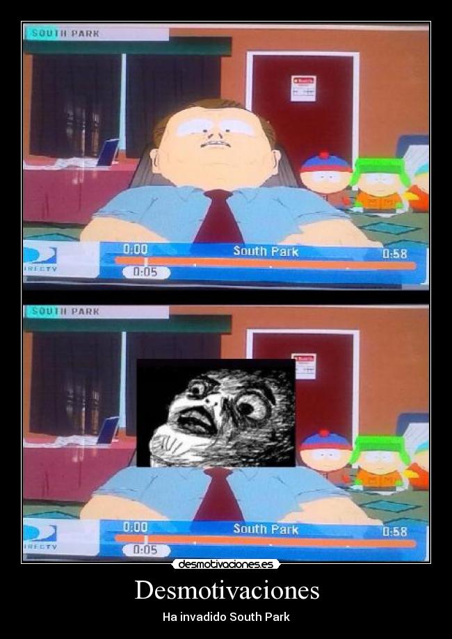 Desmotivaciones - Ha invadido South Park