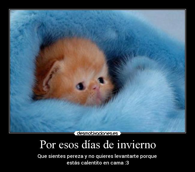 Por esos días de invierno -