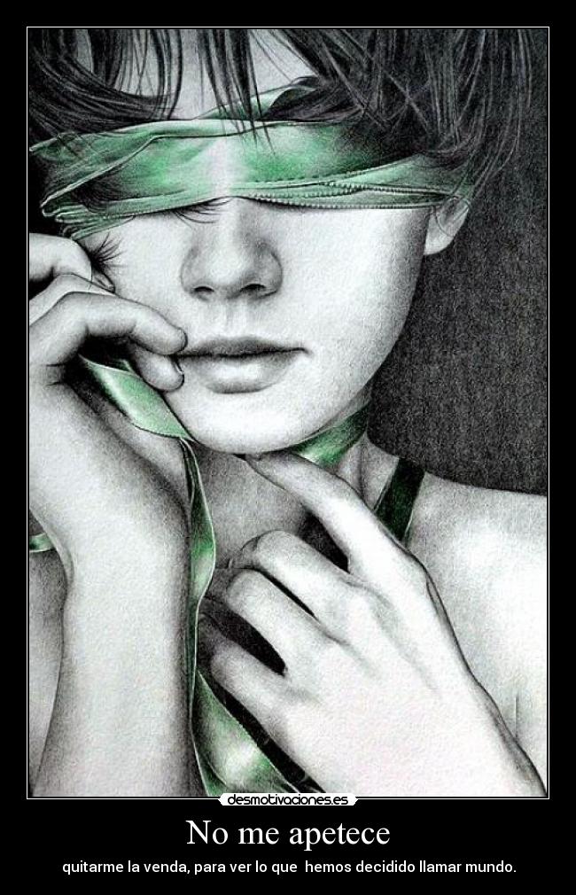 No me apetece -