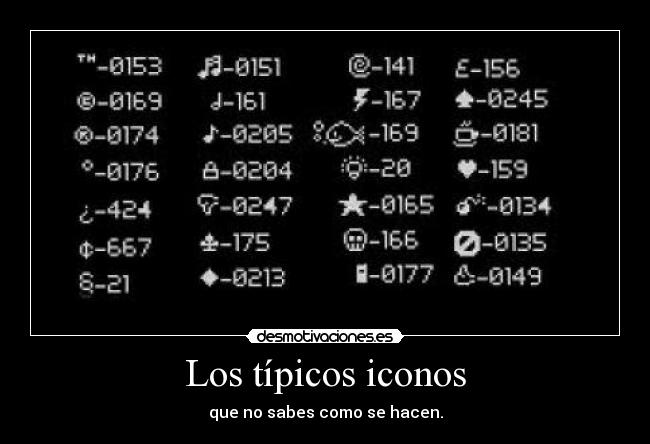 carteles iconos desmotivaciones