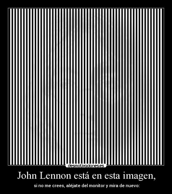 John Lennon está en esta imagen, - 