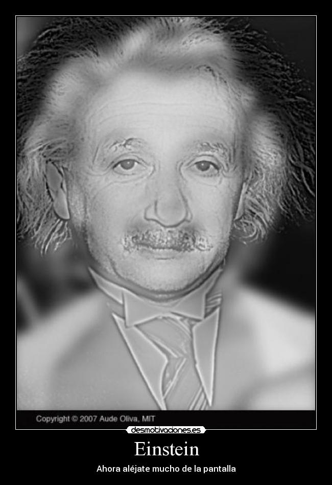 carteles einstein marilyn ilusion optica desmotivaciones