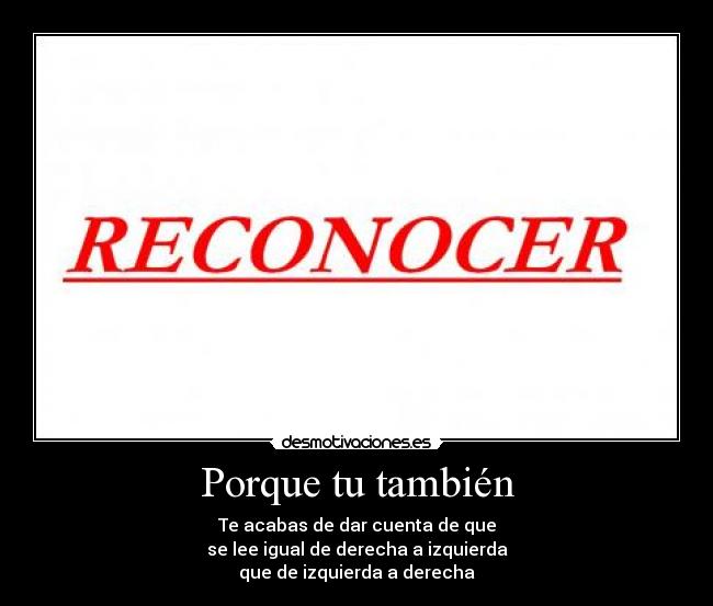 Porque tu también - 