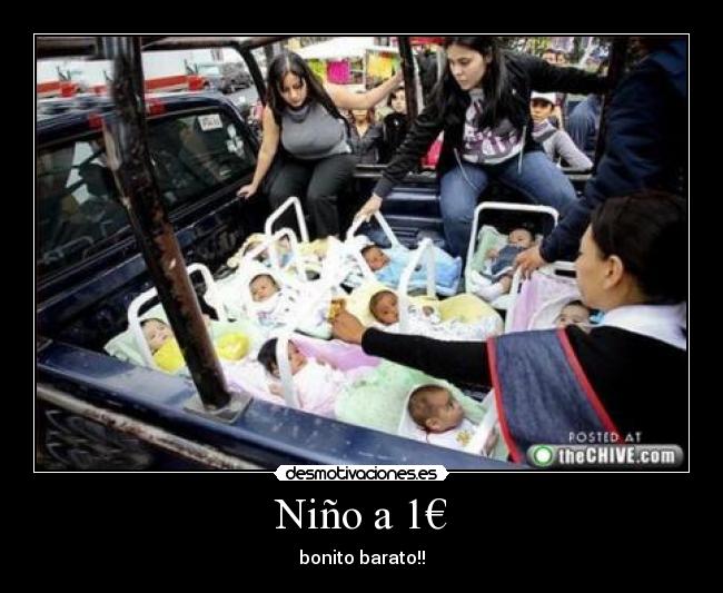 Niño a 1€ -