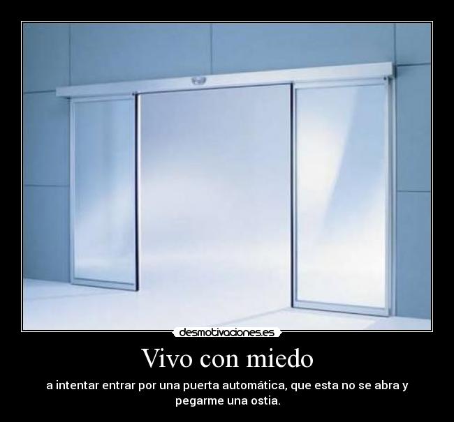 Vivo con miedo - 