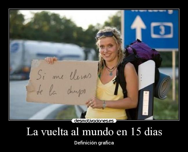 La vuelta al mundo en 15 dias -