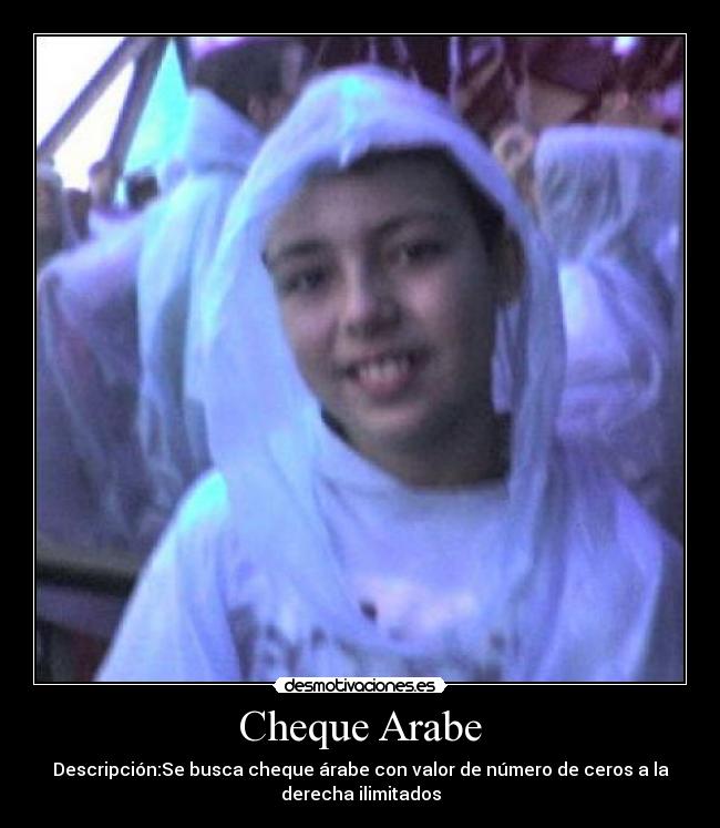 Cheque Arabe -