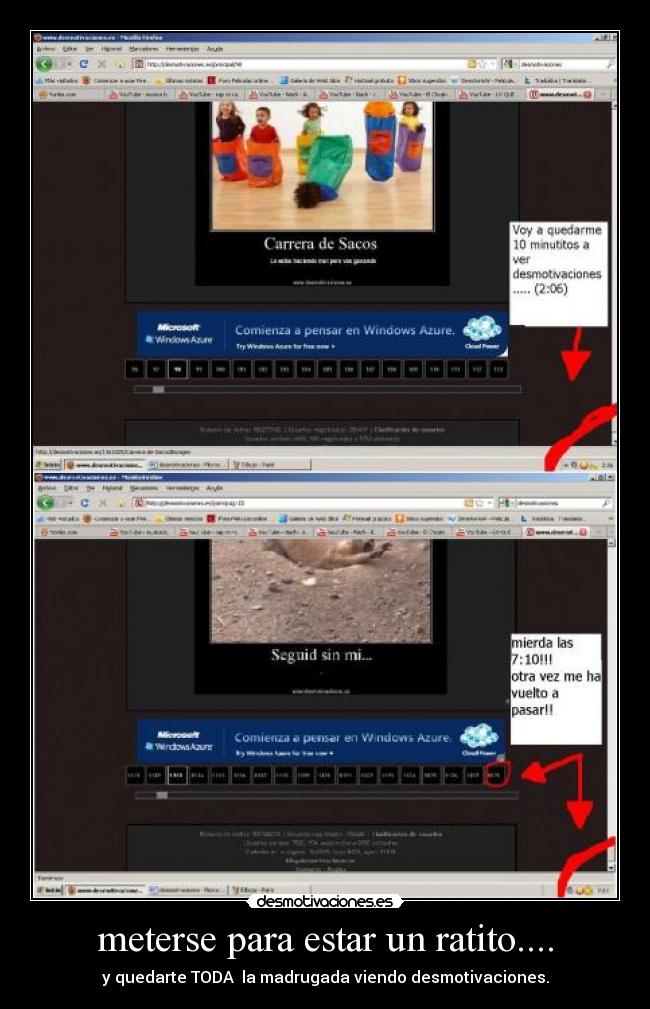 meterse para estar un ratito.... - 