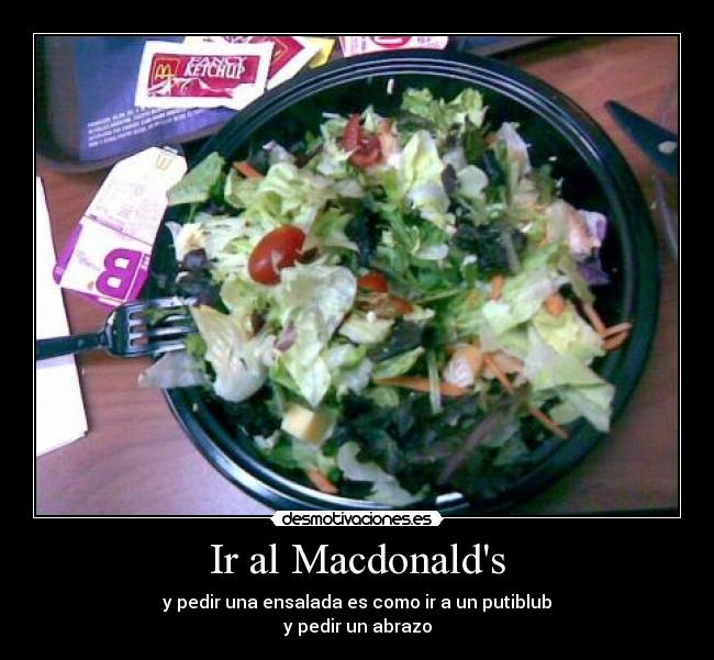 Ir al Macdonalds -
