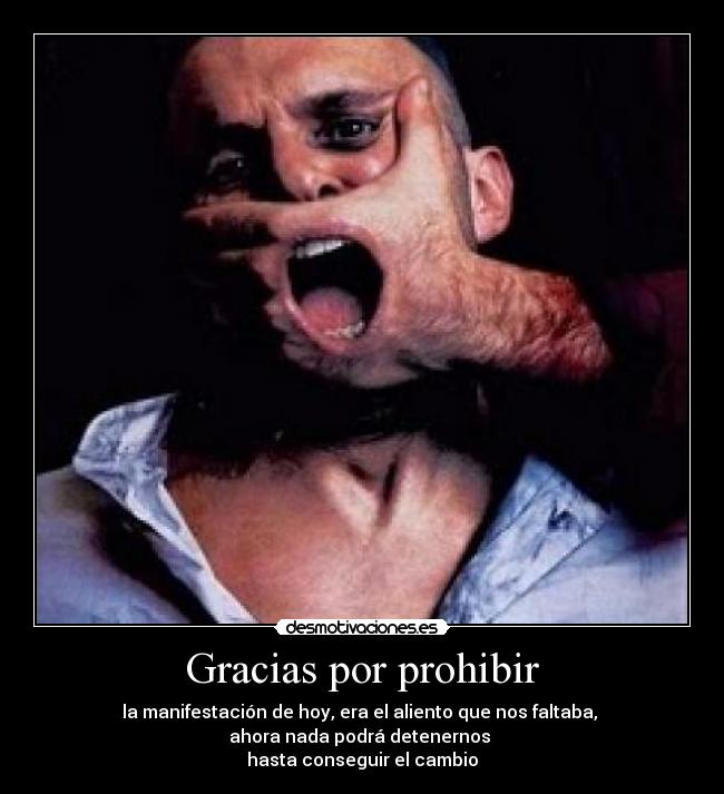 Gracias por prohibir - 