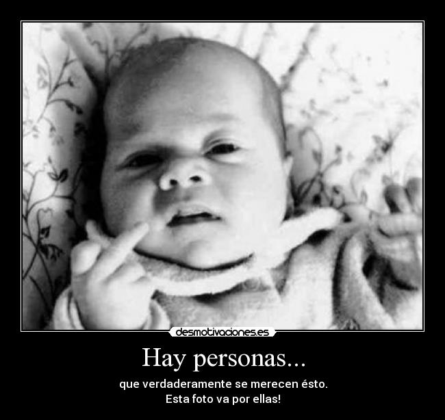 Hay personas... - 