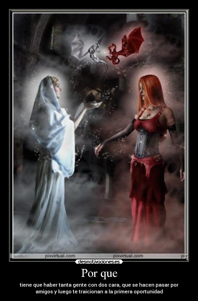 carteles dos caras desmotivaciones