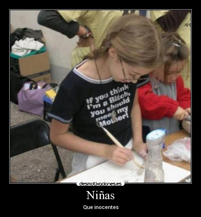 Niñas - Que inocentes