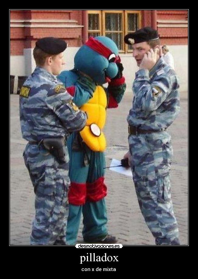 pilladox - con x de mixta 