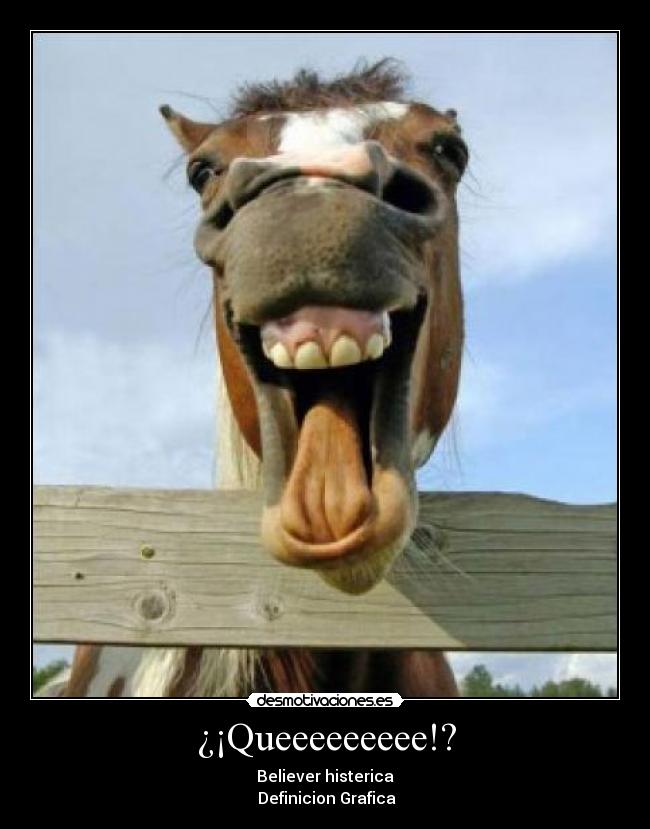 ¿¡Queeeeeeeee!? - Believer histerica
Definicion Grafica