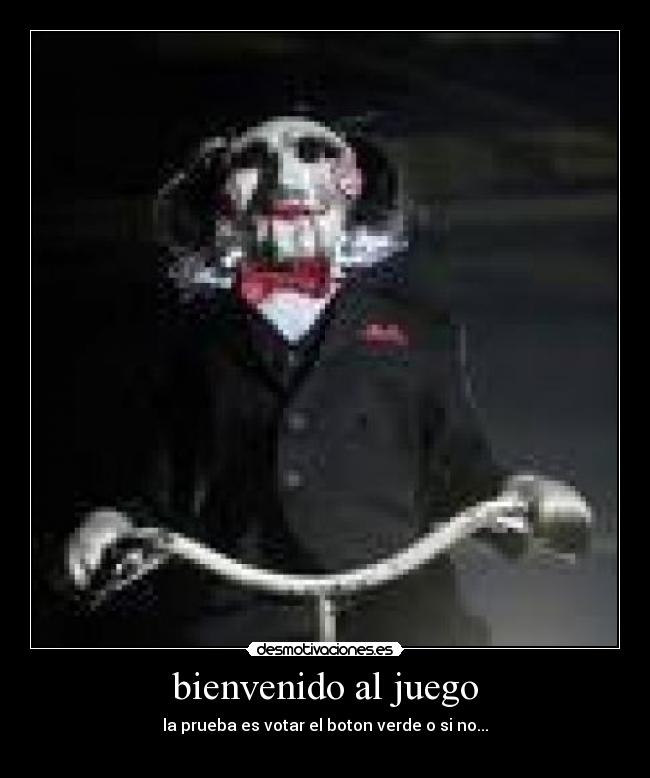 bienvenido al juego - 