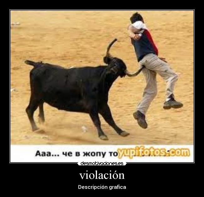 violación - Descripción grafica