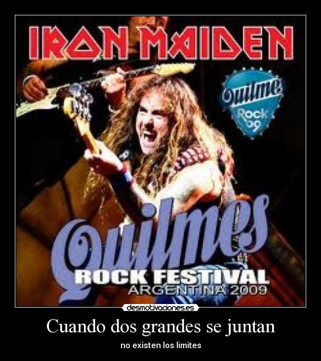 Cuando dos grandes se juntan - no existen los limites