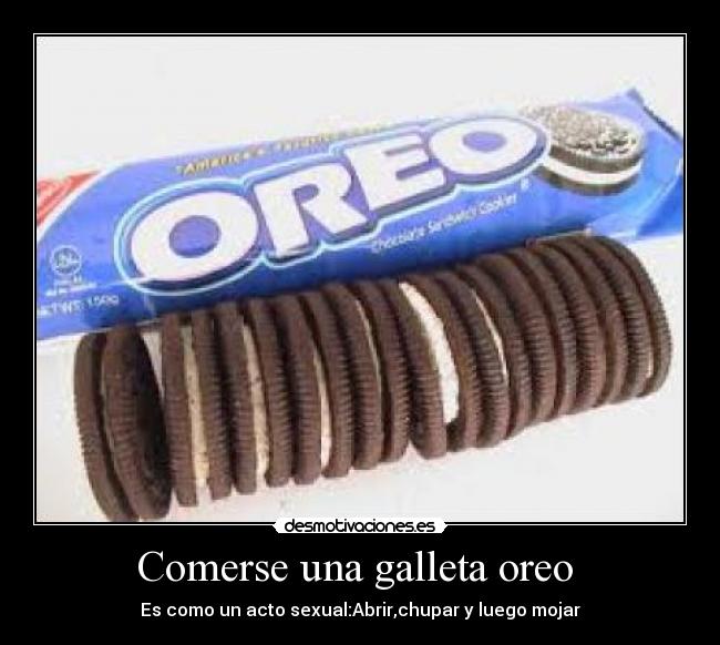 carteles oreo desmotivaciones