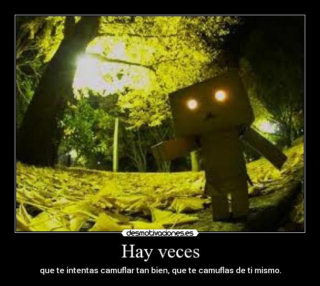 Hay veces -