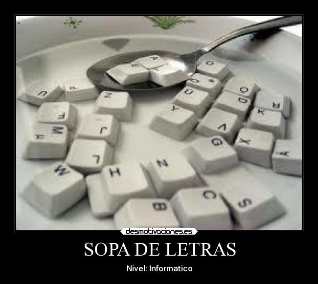 SOPA DE LETRAS - 