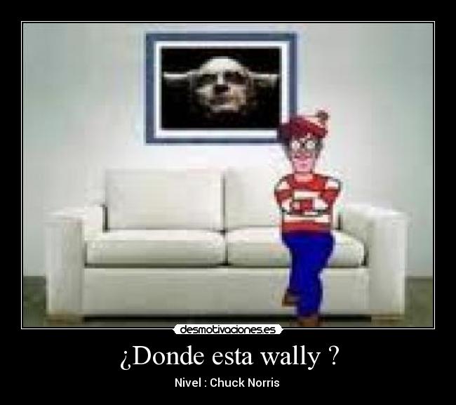 ¿Donde esta wally ? - Nivel : Chuck Norris 