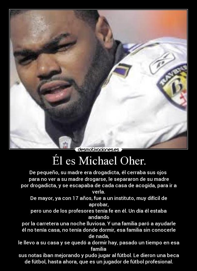 carteles el michael oher desmotivaciones