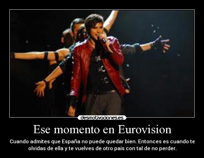 carteles eurovision pais espana desmotivaciones