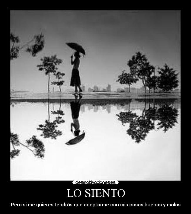 LO SIENTO -