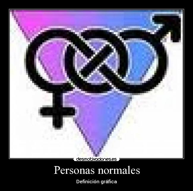 Personas normales - Definición gráfica
