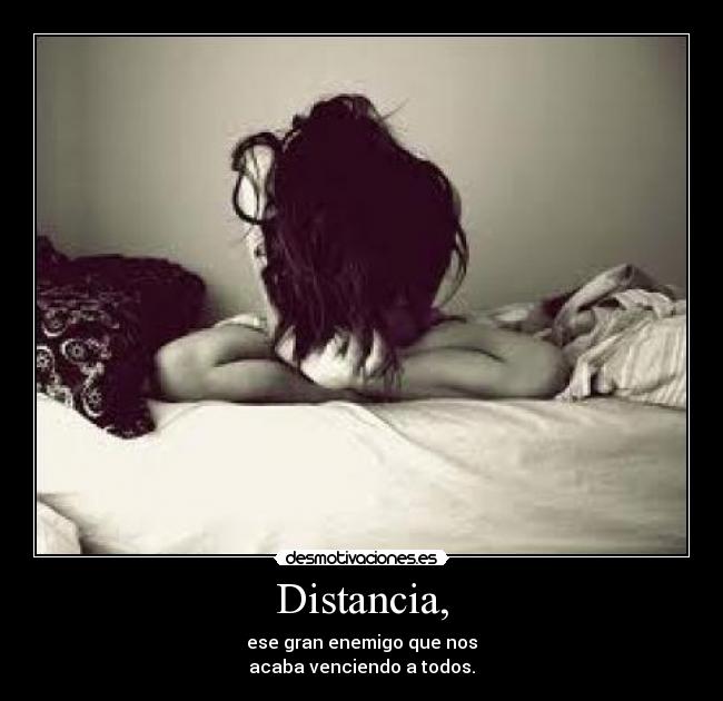 Distancia, - 