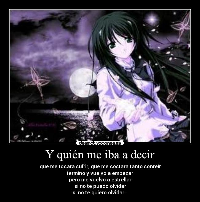 Y quién me iba a decir - 