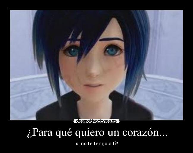 carteles corazon kingdom hearts llave espada desmotivaciones